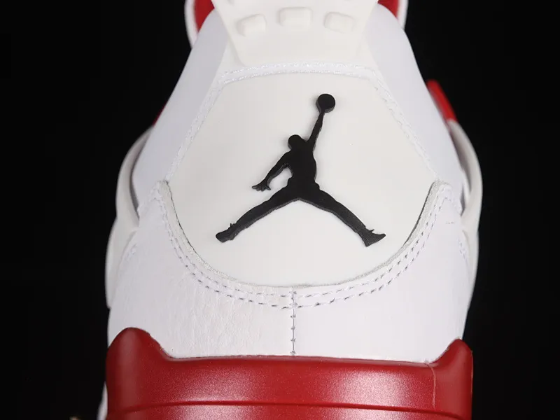 All categories Air Jordan Jordan series basketball shoes Air Jordan 4 Pure original Air Jordan 4 Motorsport AJ4 Joe 4 racing white and red 308497-106